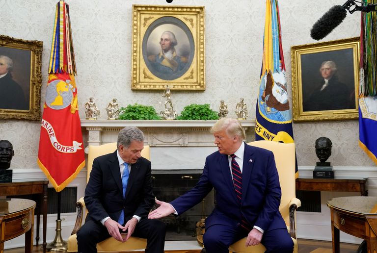 USA president Donald Trump ja Soome president Sauli Niinistö kohtusid 2. oktoobril Valges Majas