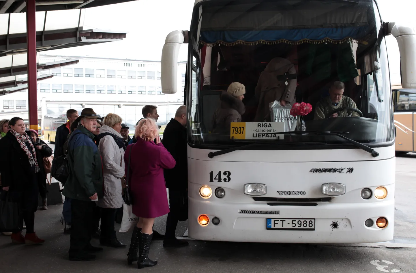 Rīgas starptautiskā autoosta.
