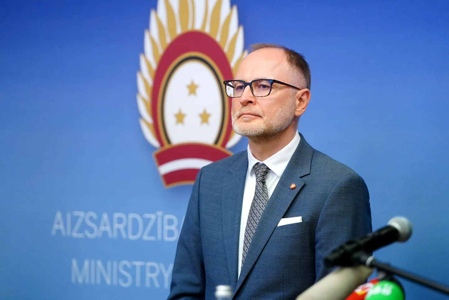 Aizsardzības ministrs Andris Sprūds.