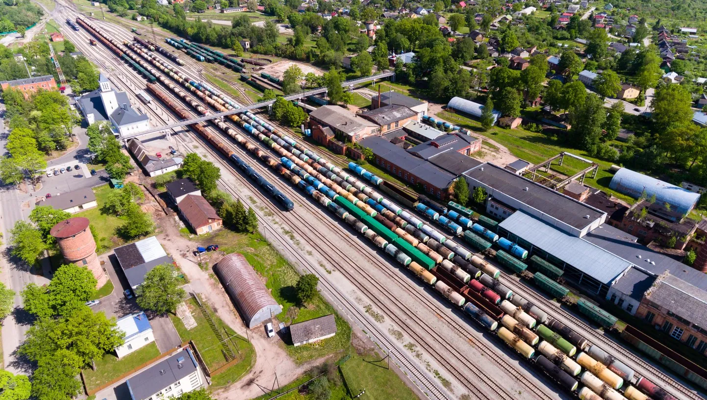 Valga raudteejaamas. Foto on illustratiivne.