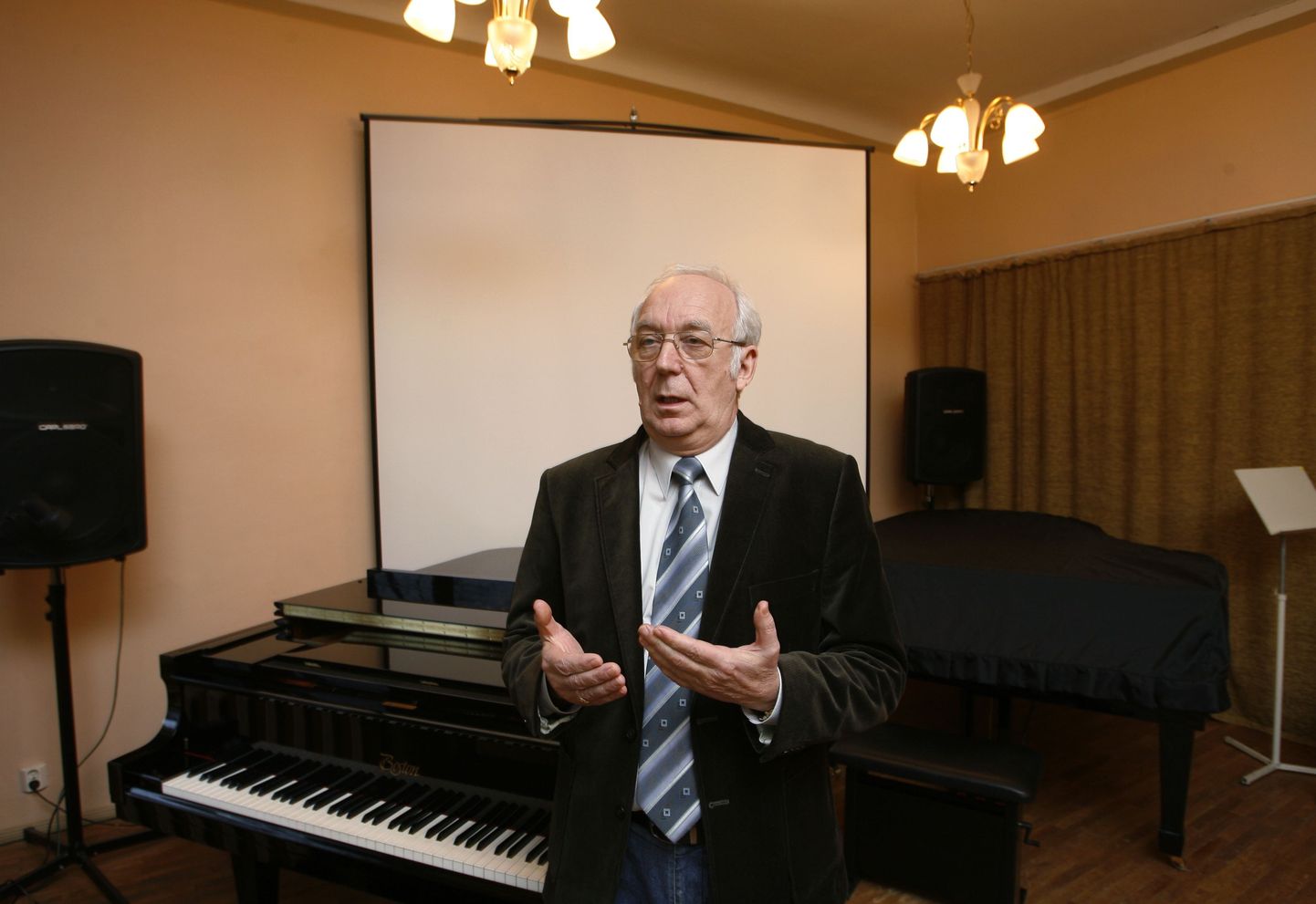 Tallinna muusikakooli direktor Toots Normann.