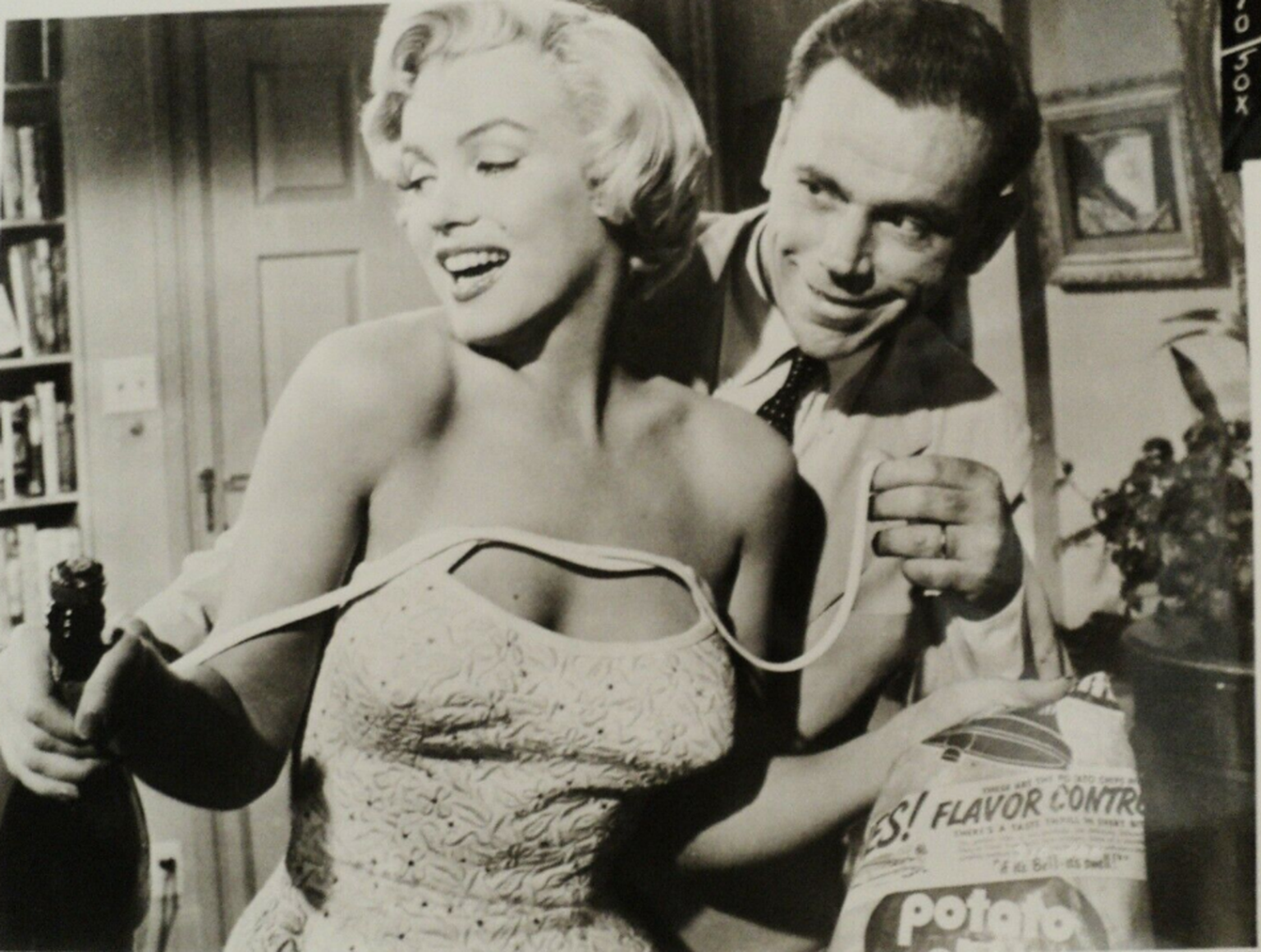 The Seven Year Itch filmi osatäitjad Marilyn Monroe ja Tom Evell