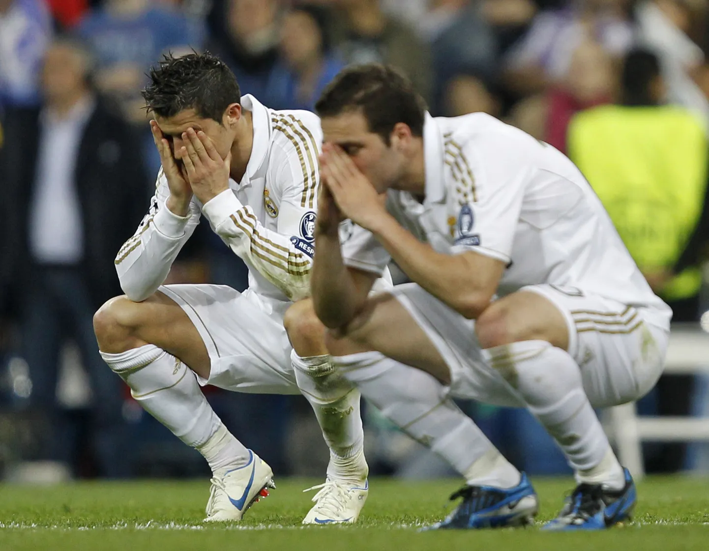 Cristiano Ronaldo (vasakul) ja Gonzalo Higuain.