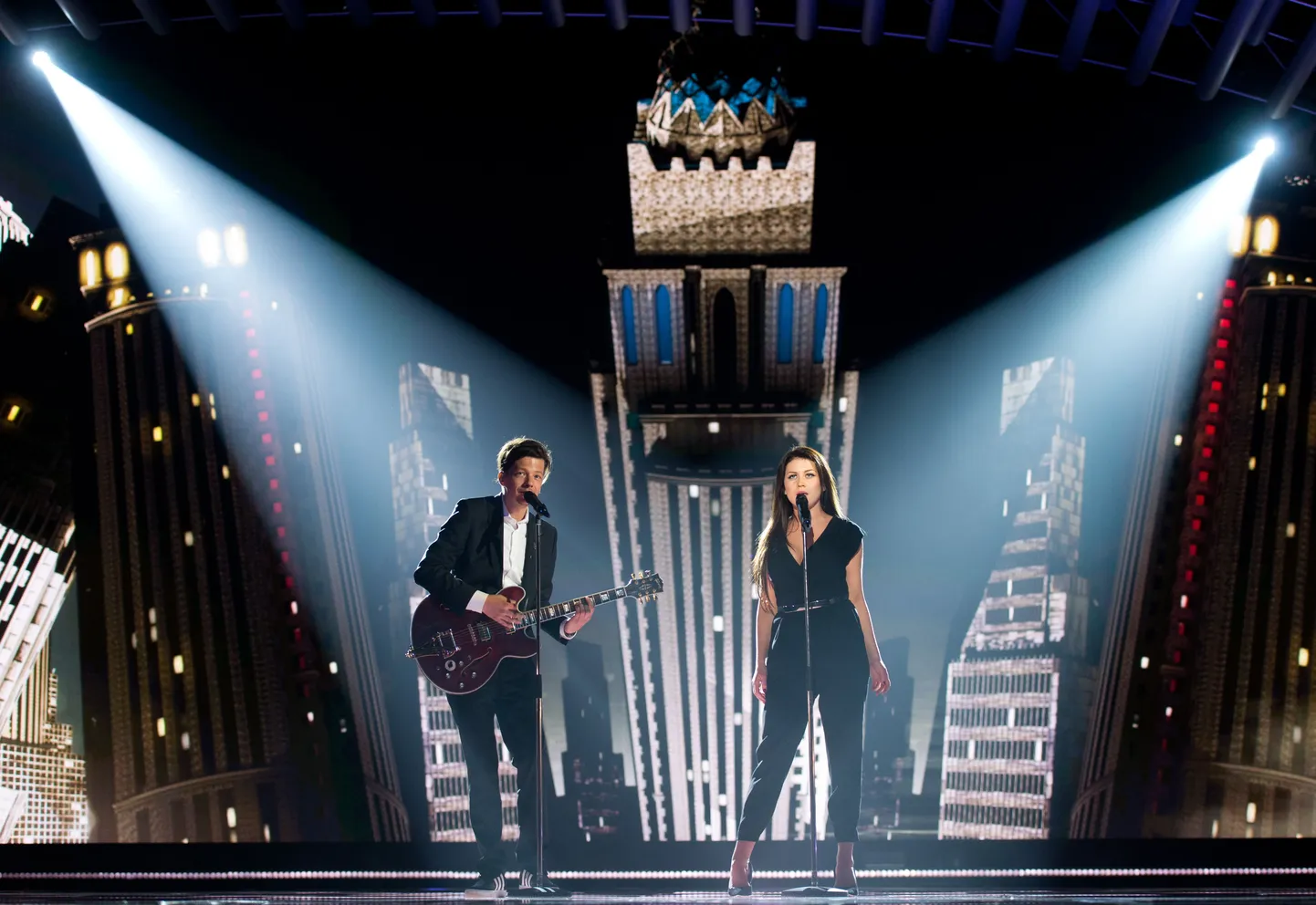 60.Eurovisiooni lauluvõistluse finaali esimene peaproov. 4. EESTI - Elina Born & Stig Rästa