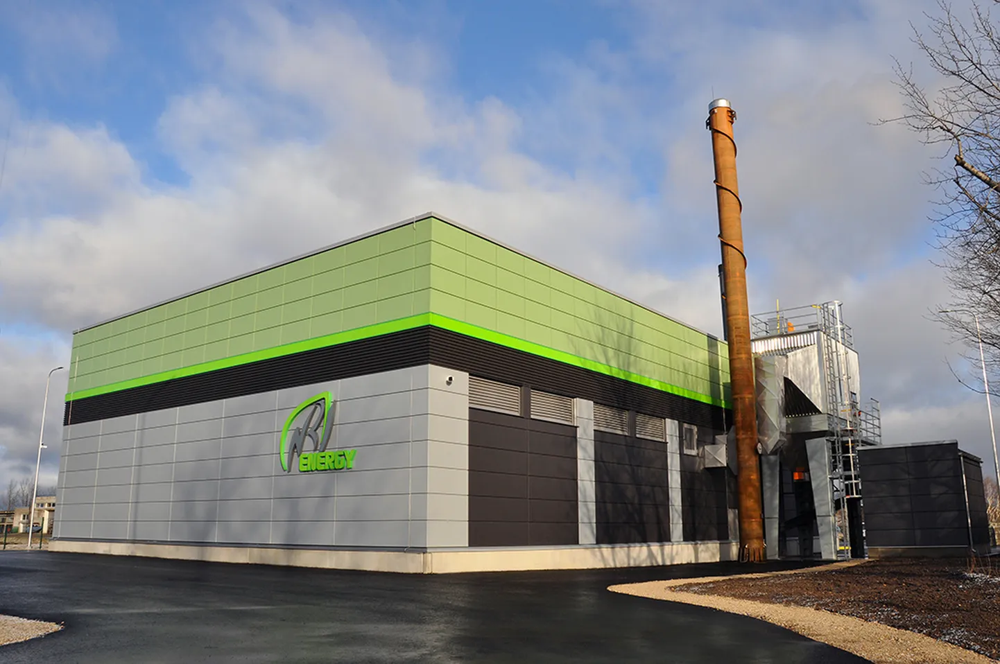 N.R. Energy Tapa linna kaugkütte katlamaja.