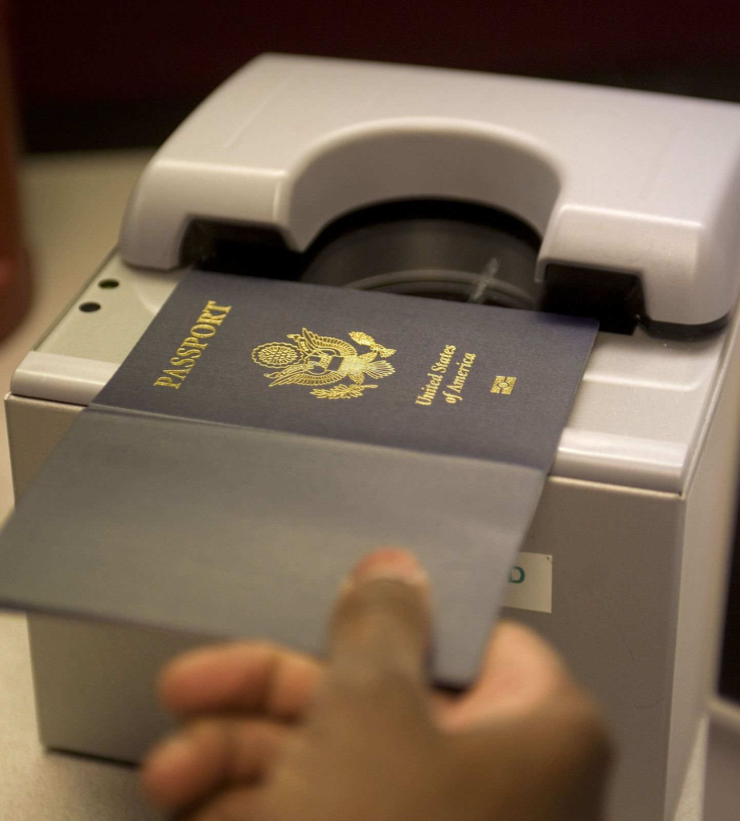 RFID-kiibiga USA elektrooniline pass.