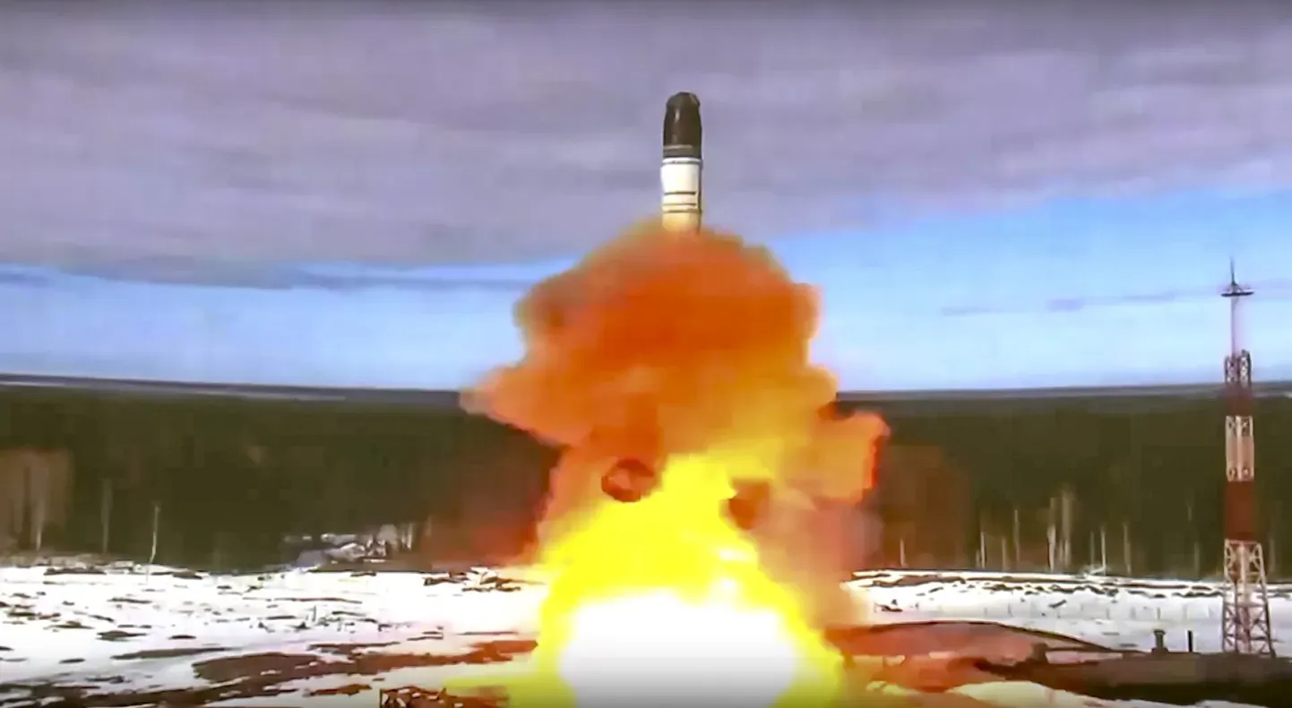 Межконтинентальная ракета «Сармат».