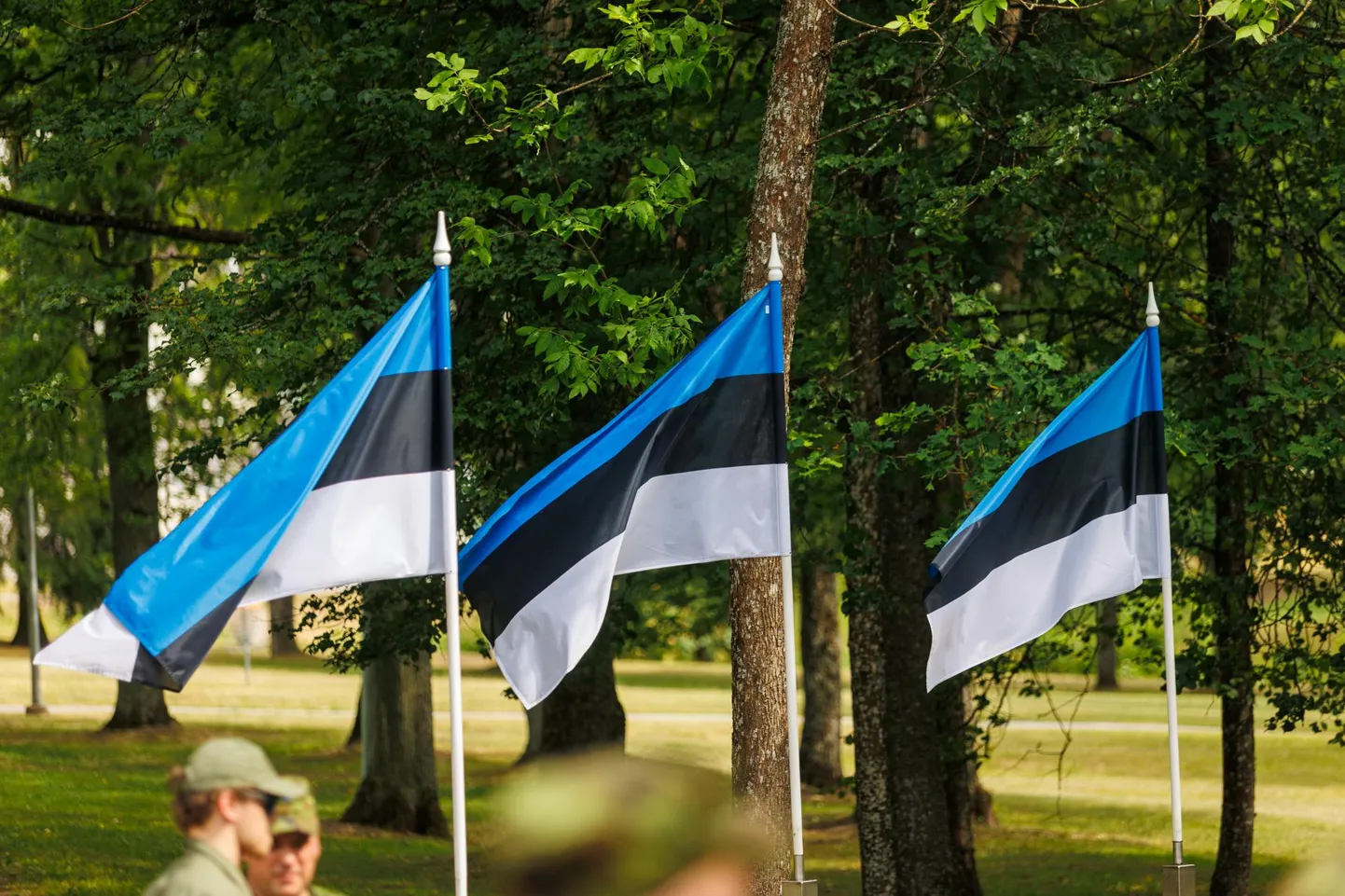 Pühapäeval tervitavad Eesti lipud kooliminejaid.
