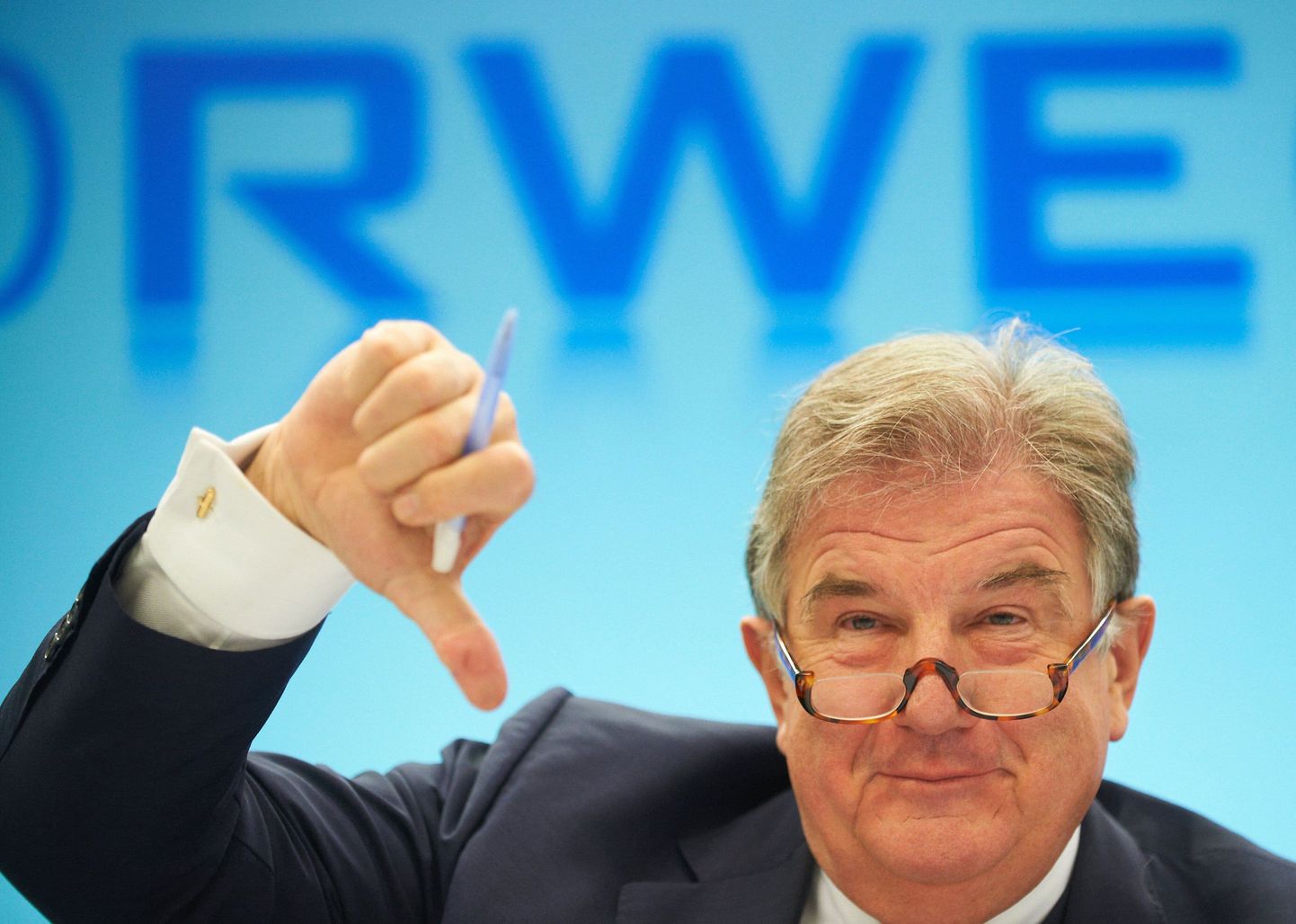 RWE juht Jürgen Grossmann.