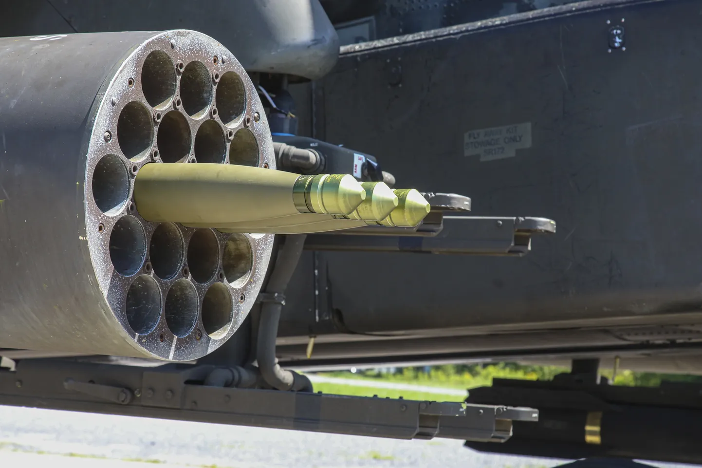 Precision Kill Weapon System (APKWS) USA armeebaasis Fort Drum 14. augustil 2021.