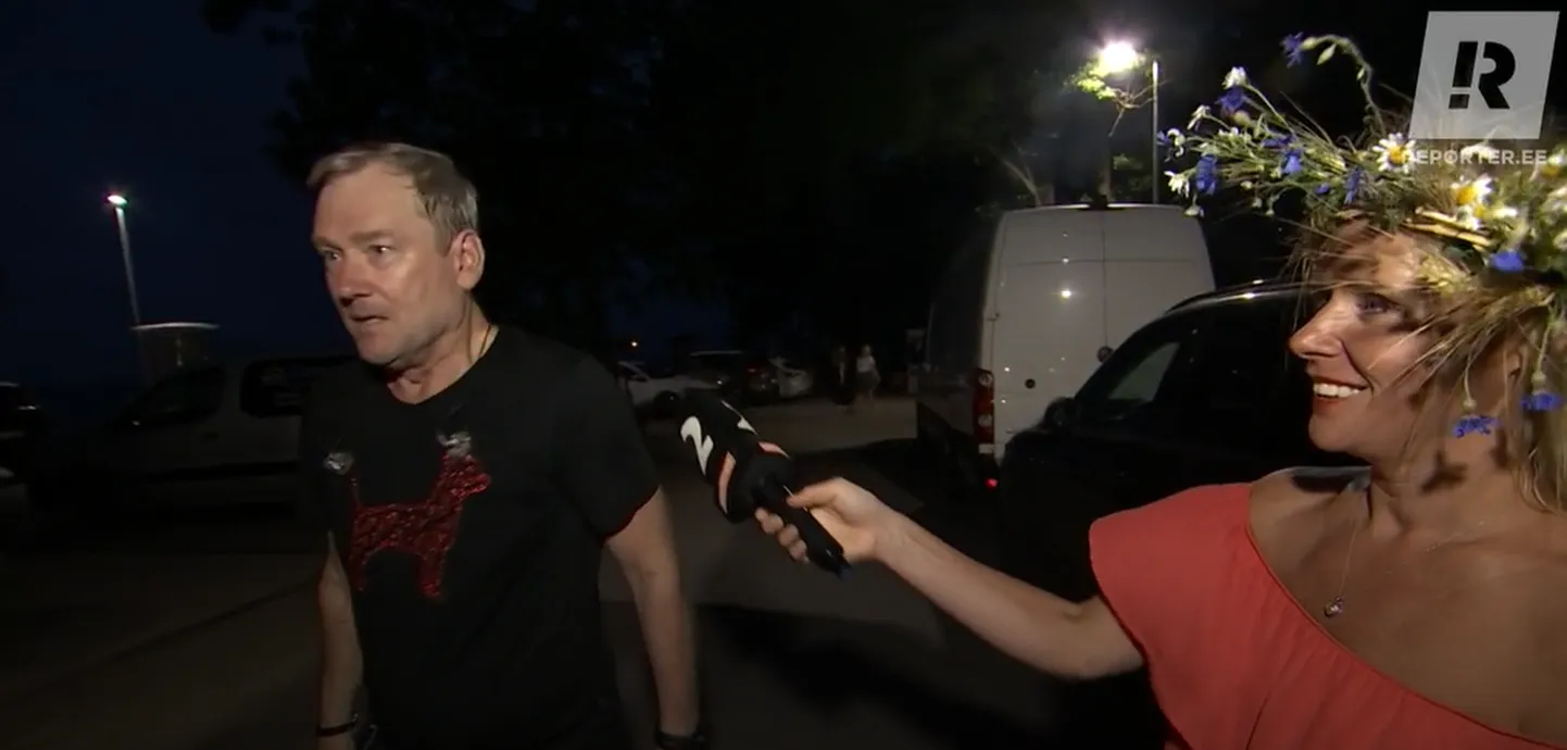 Pearus Paulus ja Eda-Liis Kann. Kuvatõmmis videost.