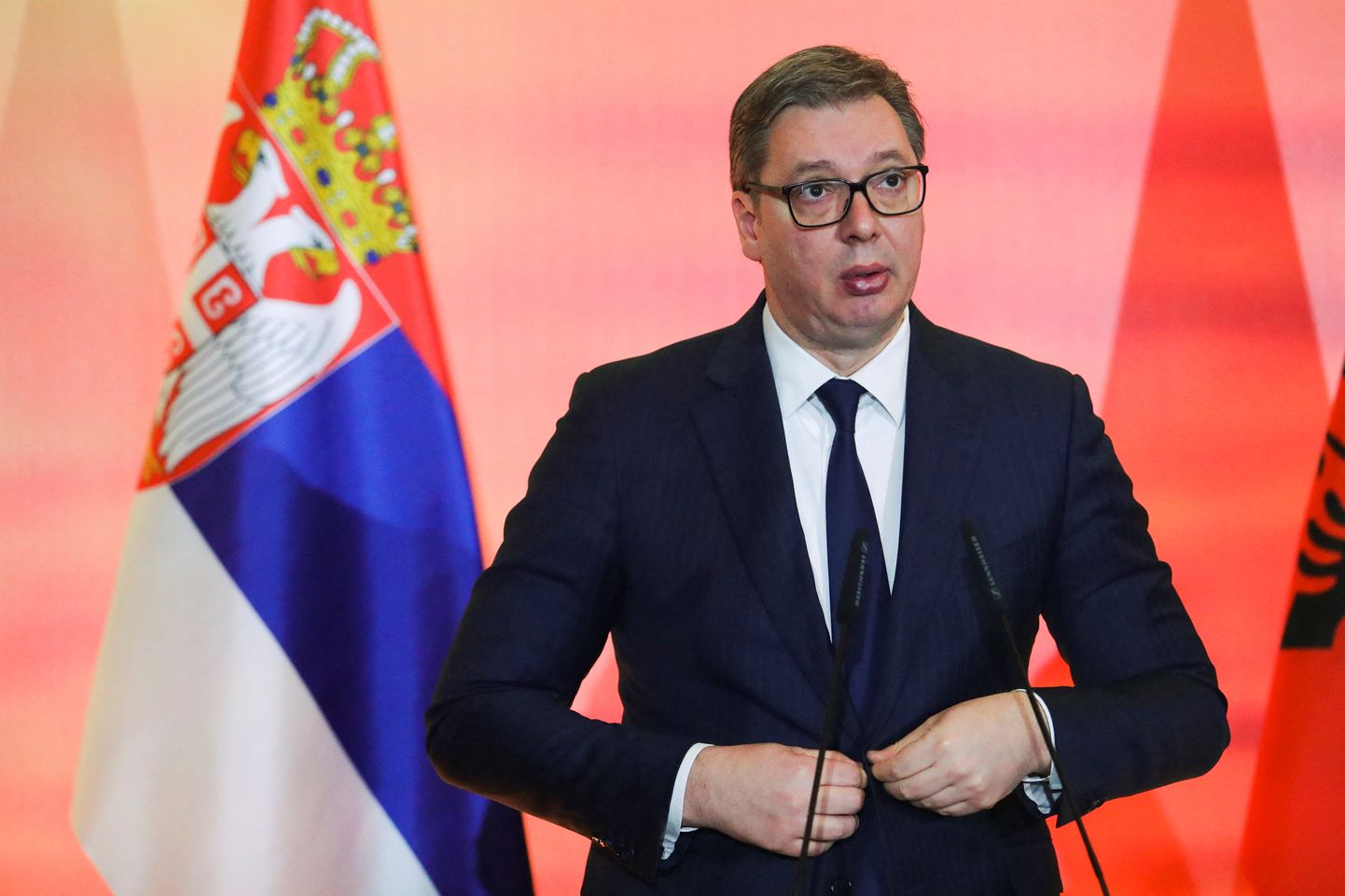 Serbia president Aleksandar Vučić