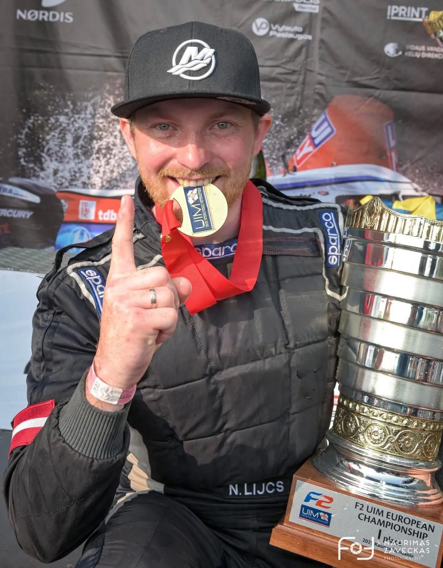 Nikita Lijcs – 2025. gada F2 ātrumlaivu Eiropas čempions