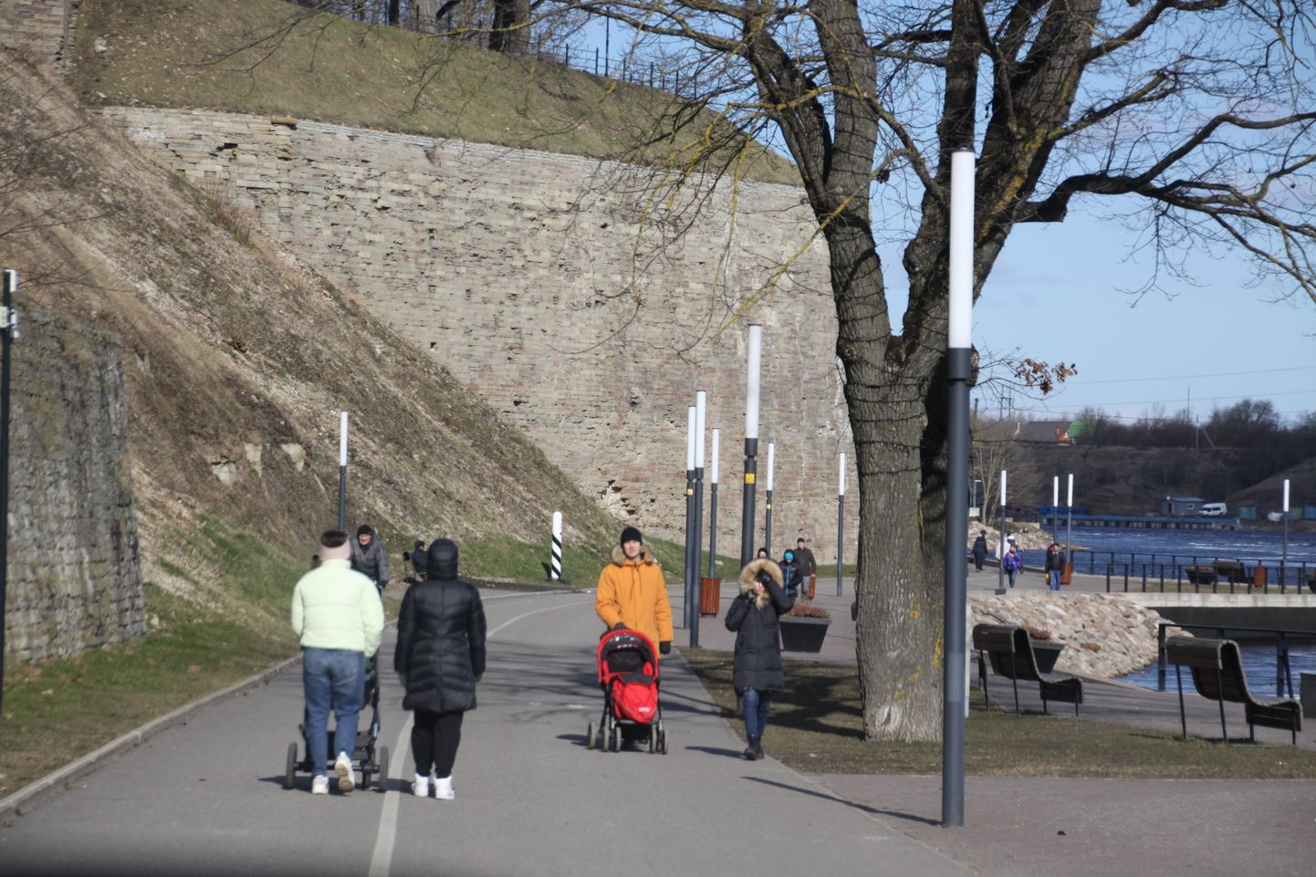 Narva promenaad.