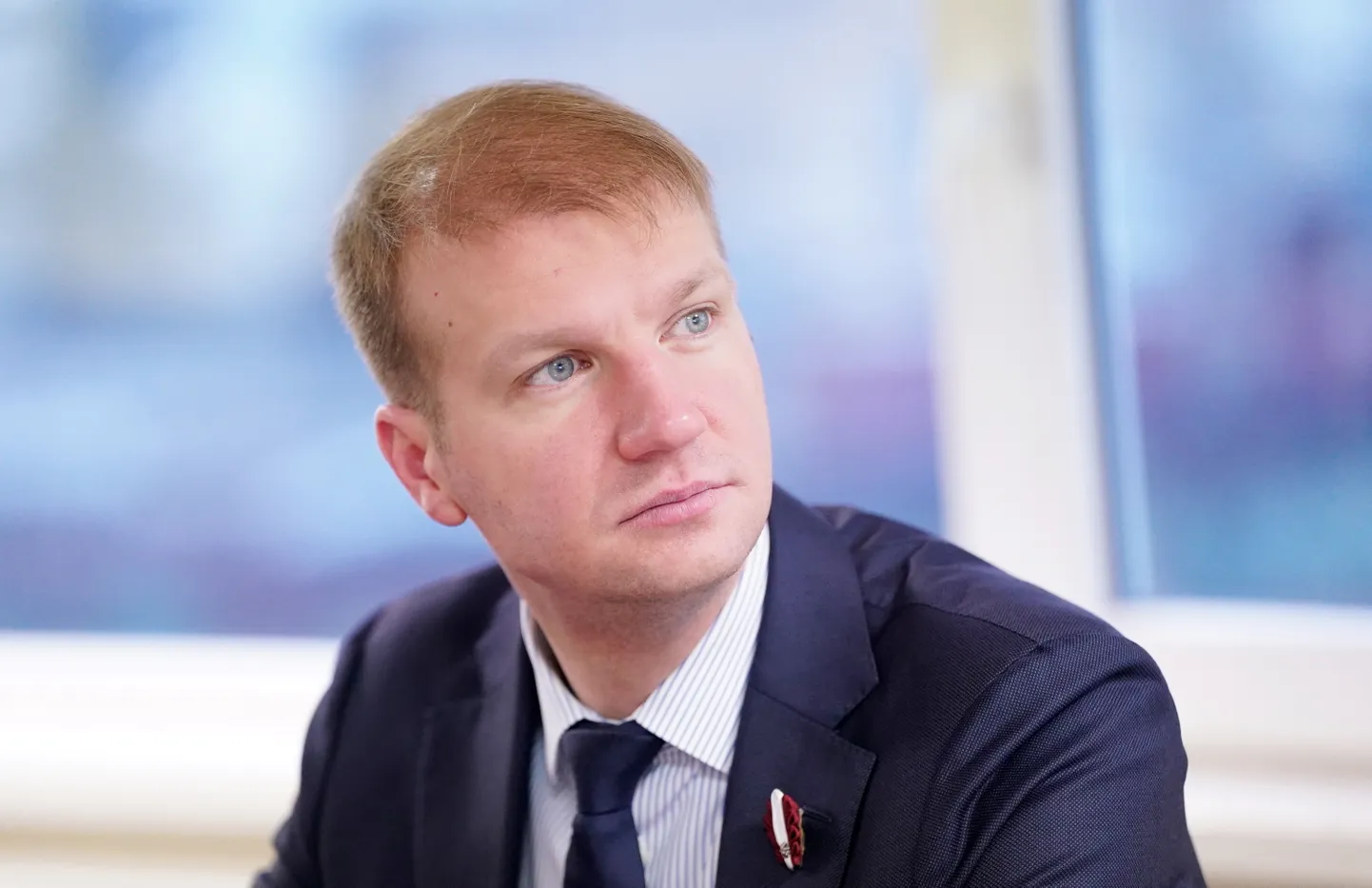 Klimata un enerģētikas ministrs Kaspars Melnis