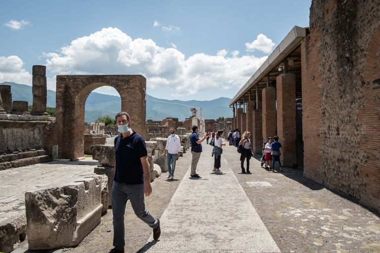Pompei vaatamisväärsustega saab ka koroonaleviku ajal tutvuda.