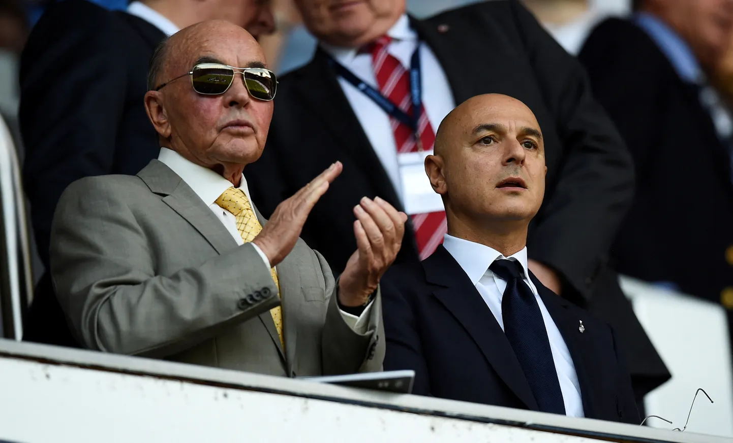 Tottenham Hotspuri omanik Joe Lewis ja klubi tegevjuht Daniel Levy