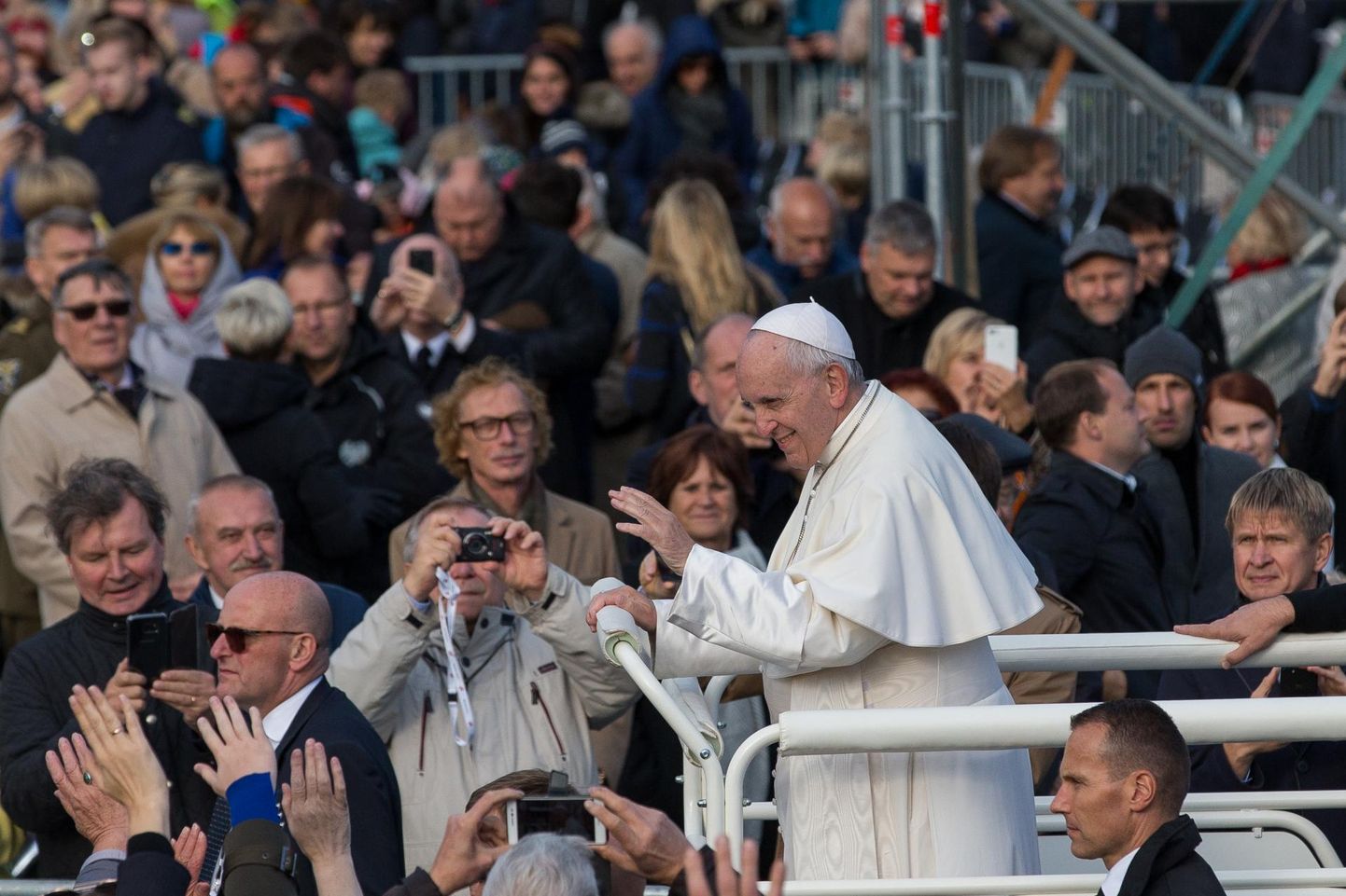 Paavst Franciscus Eestis 2018. aasta 25. septembril