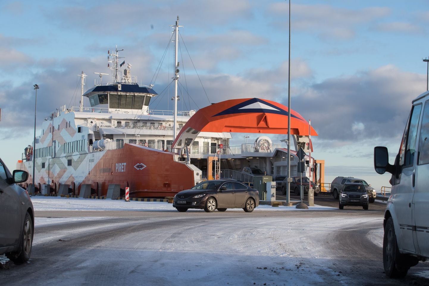 Kuressaare, EESTI 28NOV18
Fotol parvlaev Piret

Ferries to Estonian islands.
Foto Tairo Lutter/EESTI MEEDIA