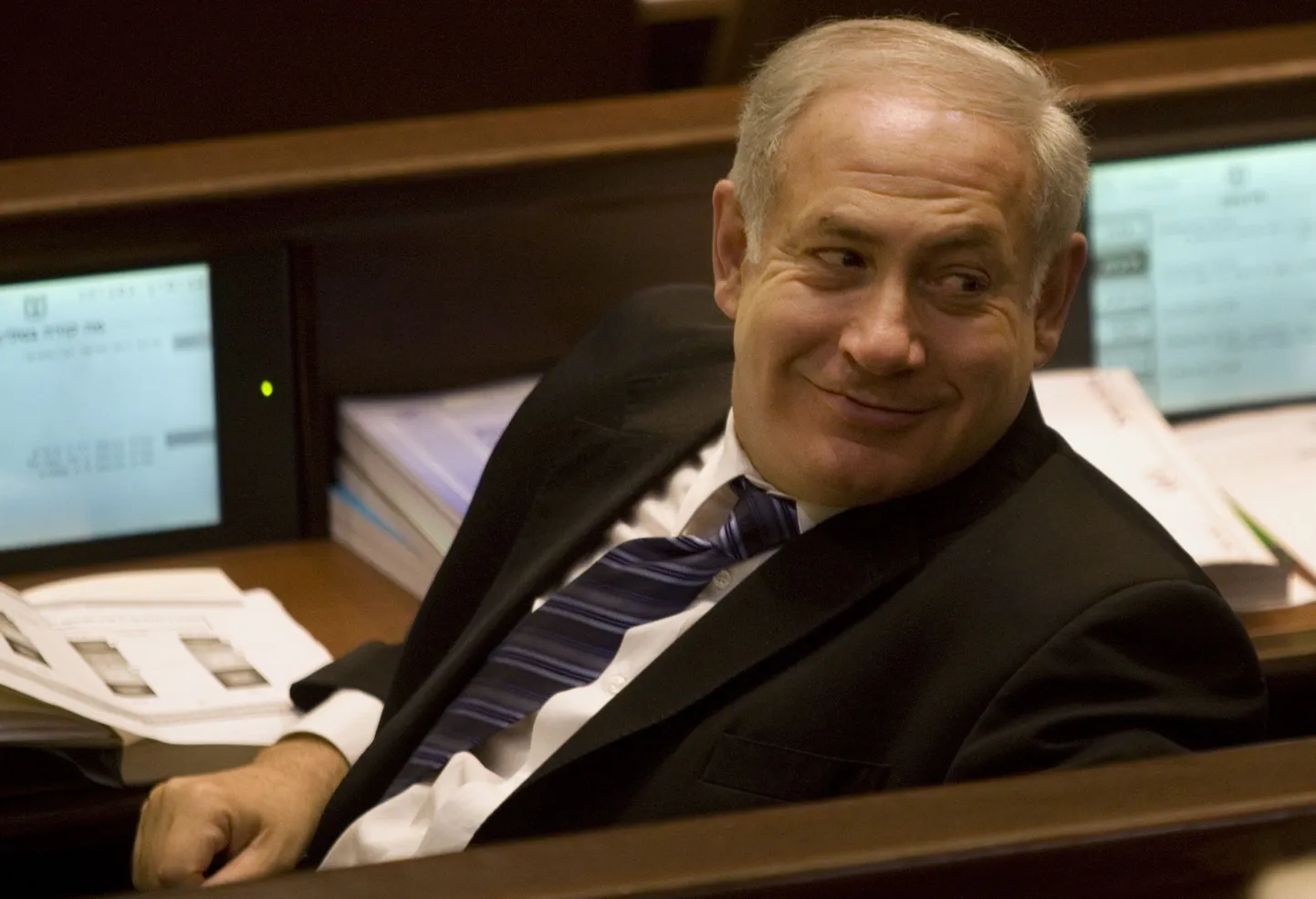 Benjamin Netanyahu.