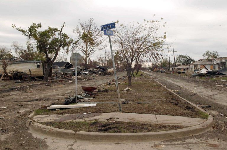Orkaan Katrina poolt tekitatud purustused New Orleansis. Foto: Scanpix