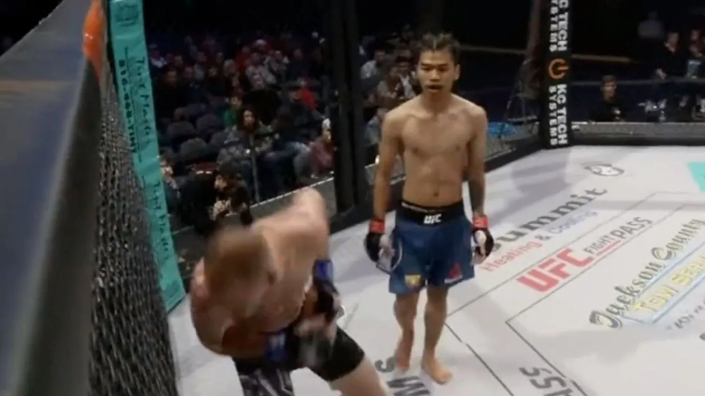 Van San alistas Fighting Alliance Championship matšis Justin Little'i.