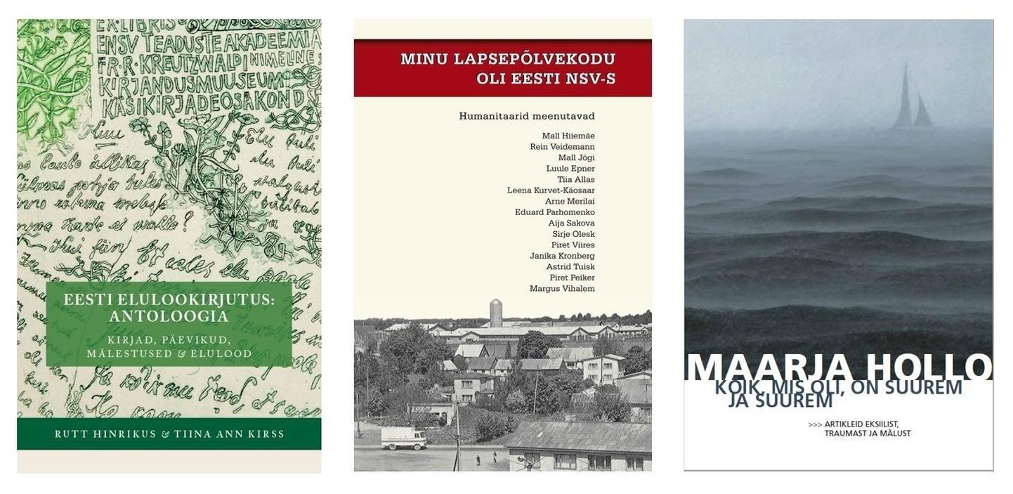 Eesti kirjandusmuuseumis tuleb esitlusele kolm raamatut.
