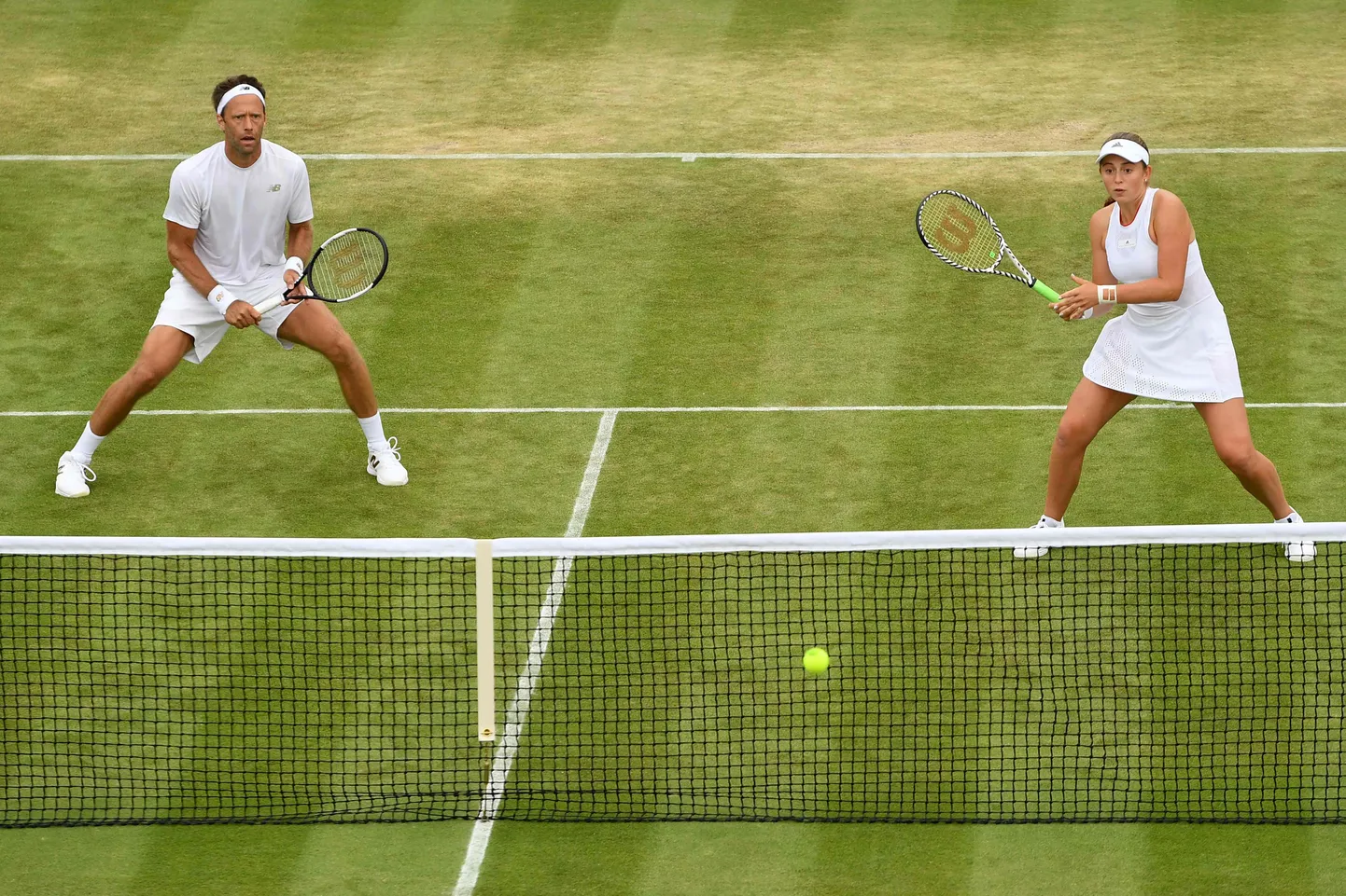 Roberts Lindsteds un Aļona Ostapenko