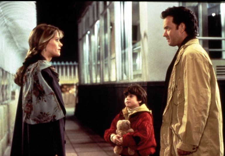 Meg Ryan, Tom Hanks ja Ross Malinger 1993. aasta filmis «Sleepless in Seattle»