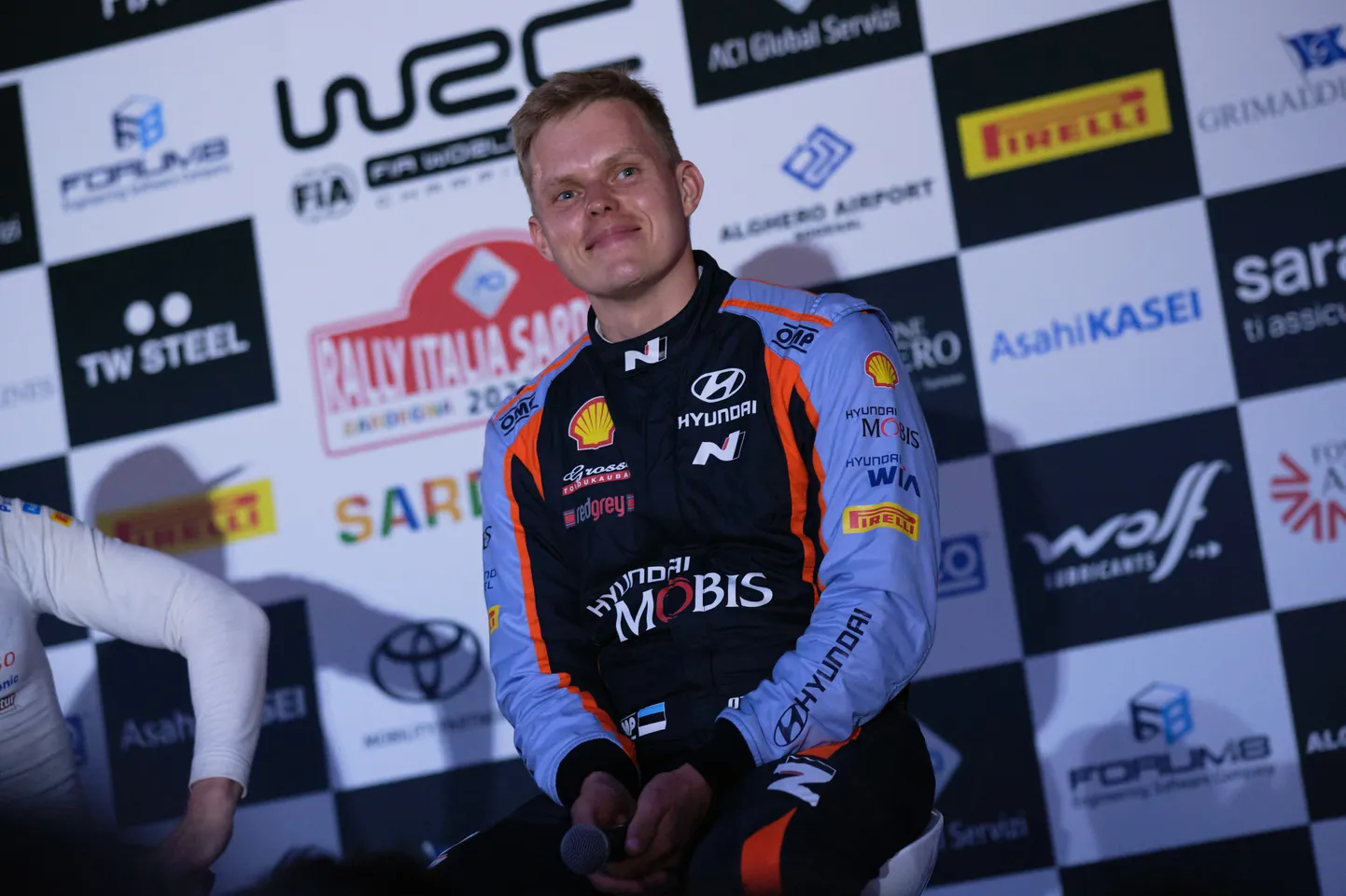 Ott Tänak Sardiinia rallil.