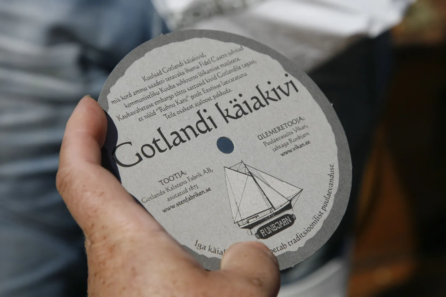 Sel suvel Gotlandilt käiakivi tooma minna veel ei saa.