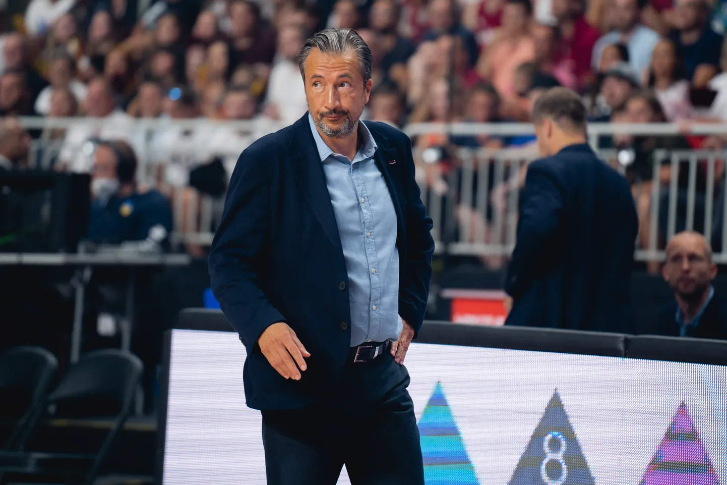 Latvijas basketbola izlases galvenais treneris Luka Banki