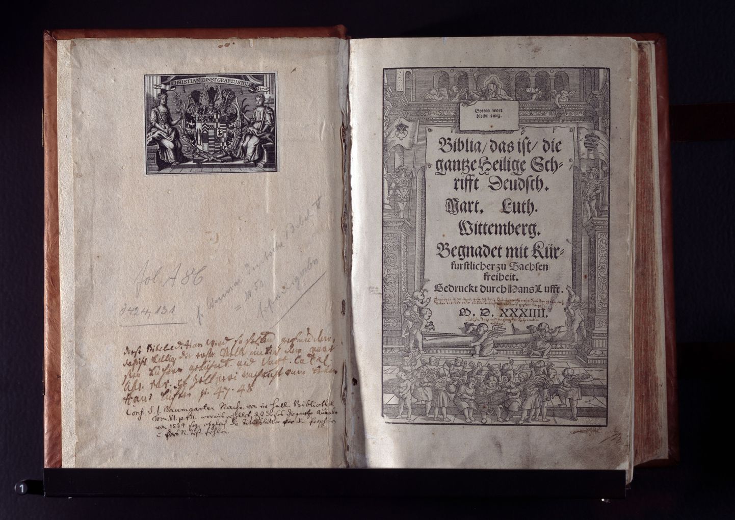Reformatsiooni käivitaja Martin Lutheri piibel