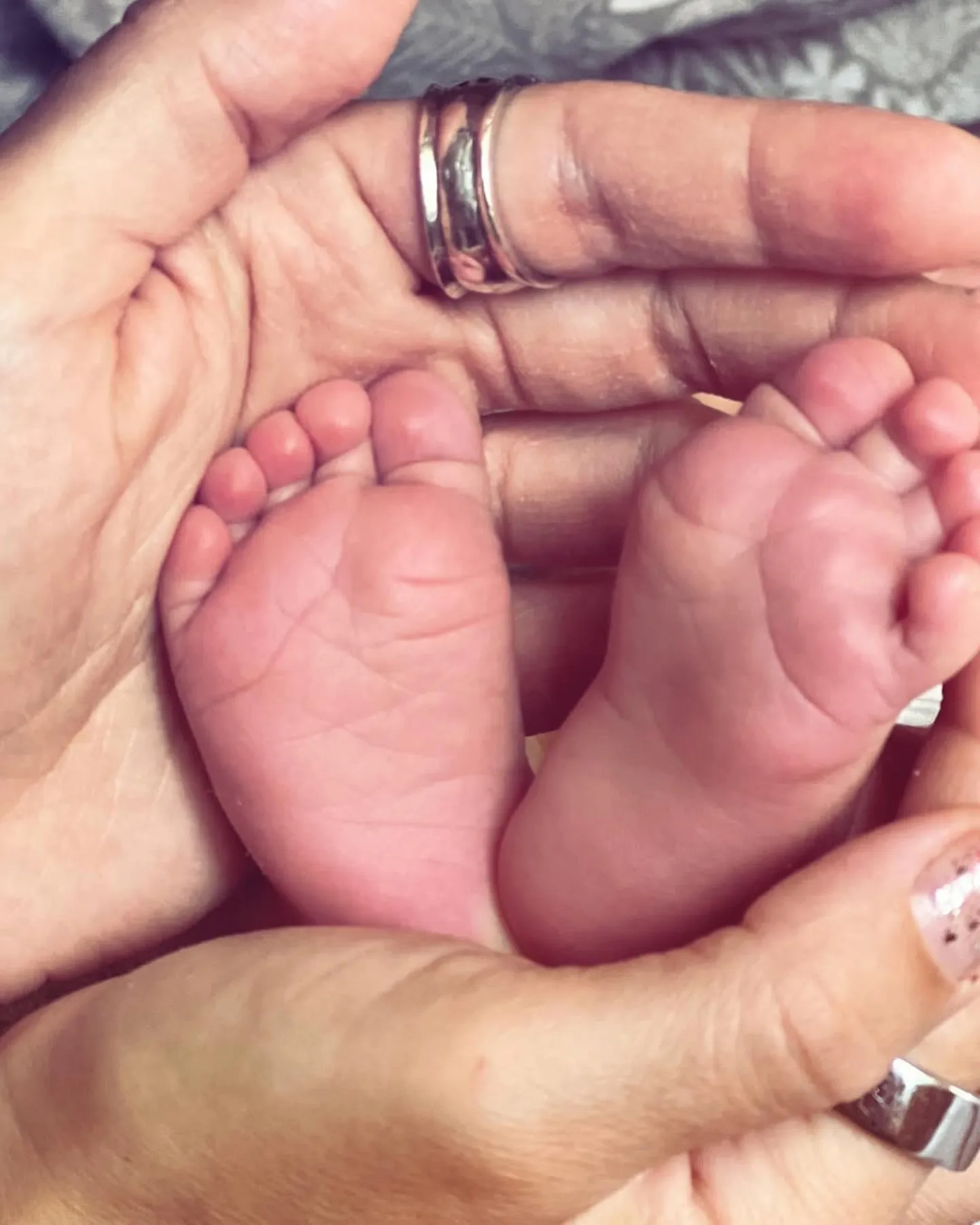 Lenna Kuurmaa perekond täienes veel ühe liikme võrra, Foto Lenna Kuurmaa Instagrami kontolt.