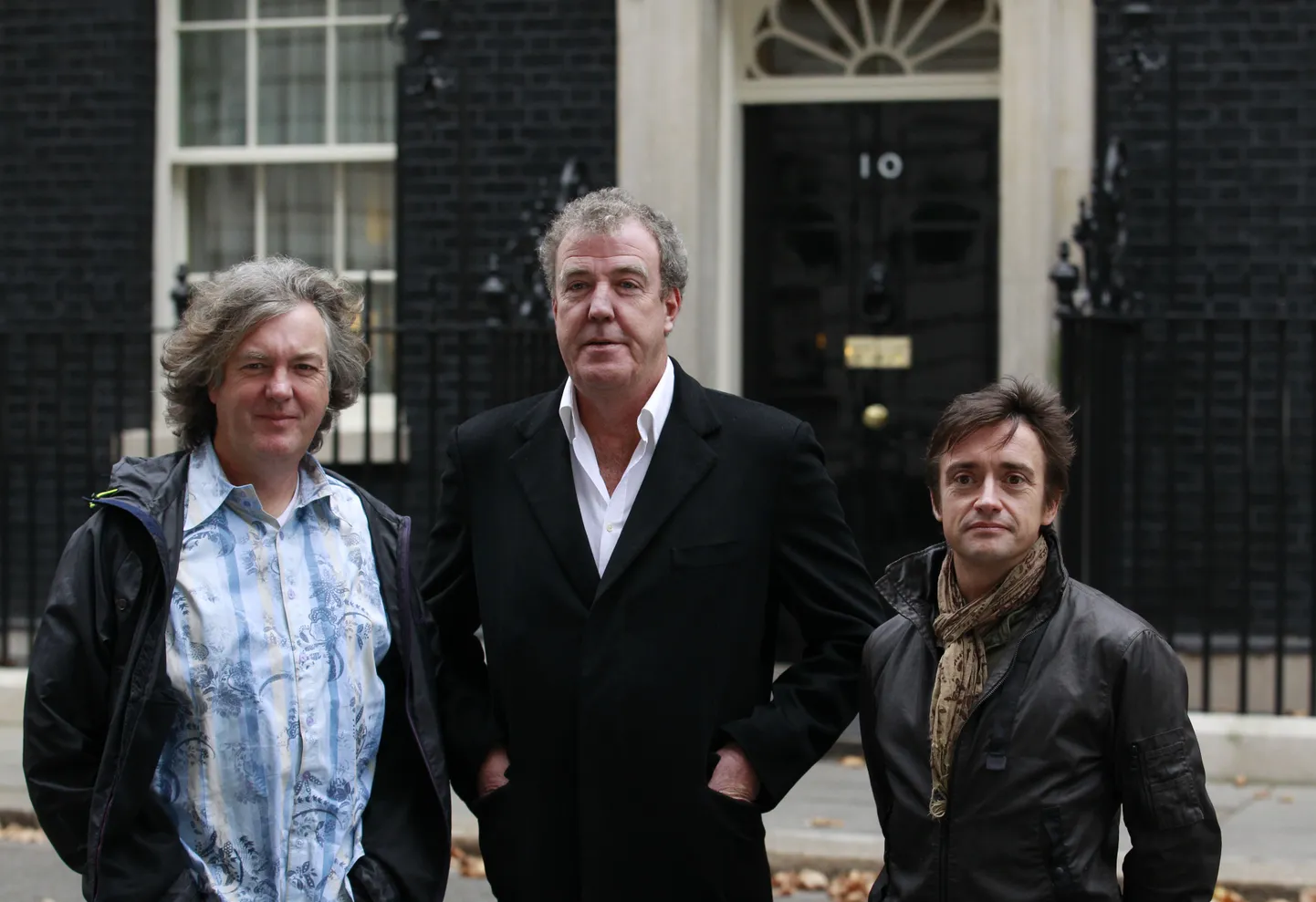 Kuulsa telesaate «Top Gear» saatejuhid: James May, Jeremy Clarkson ja Richard Hammond.