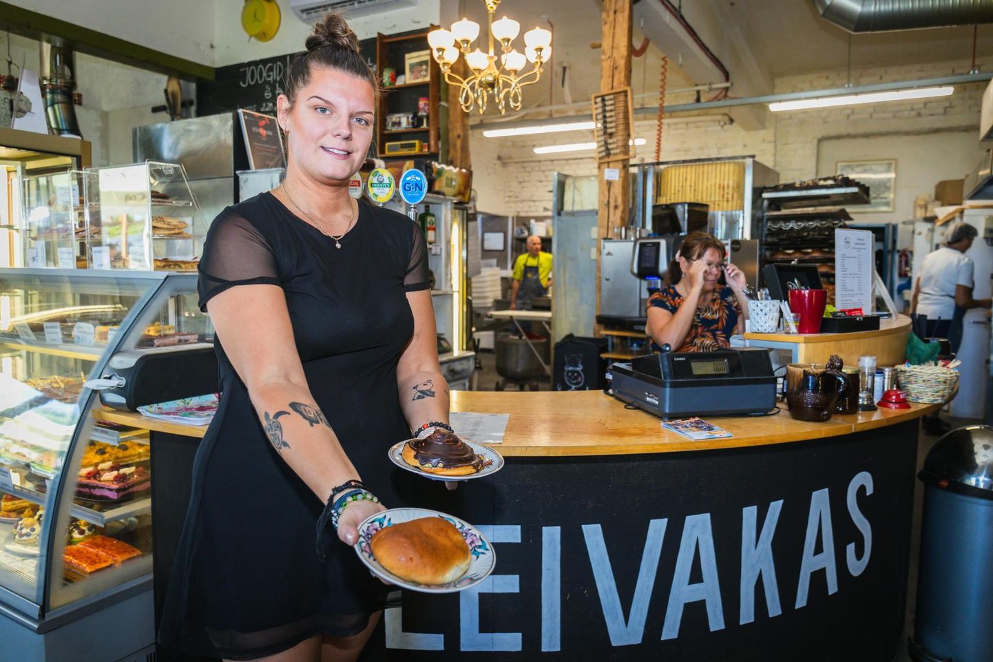 Пекарня Leivakas на нехватку клиентов не жалуется.