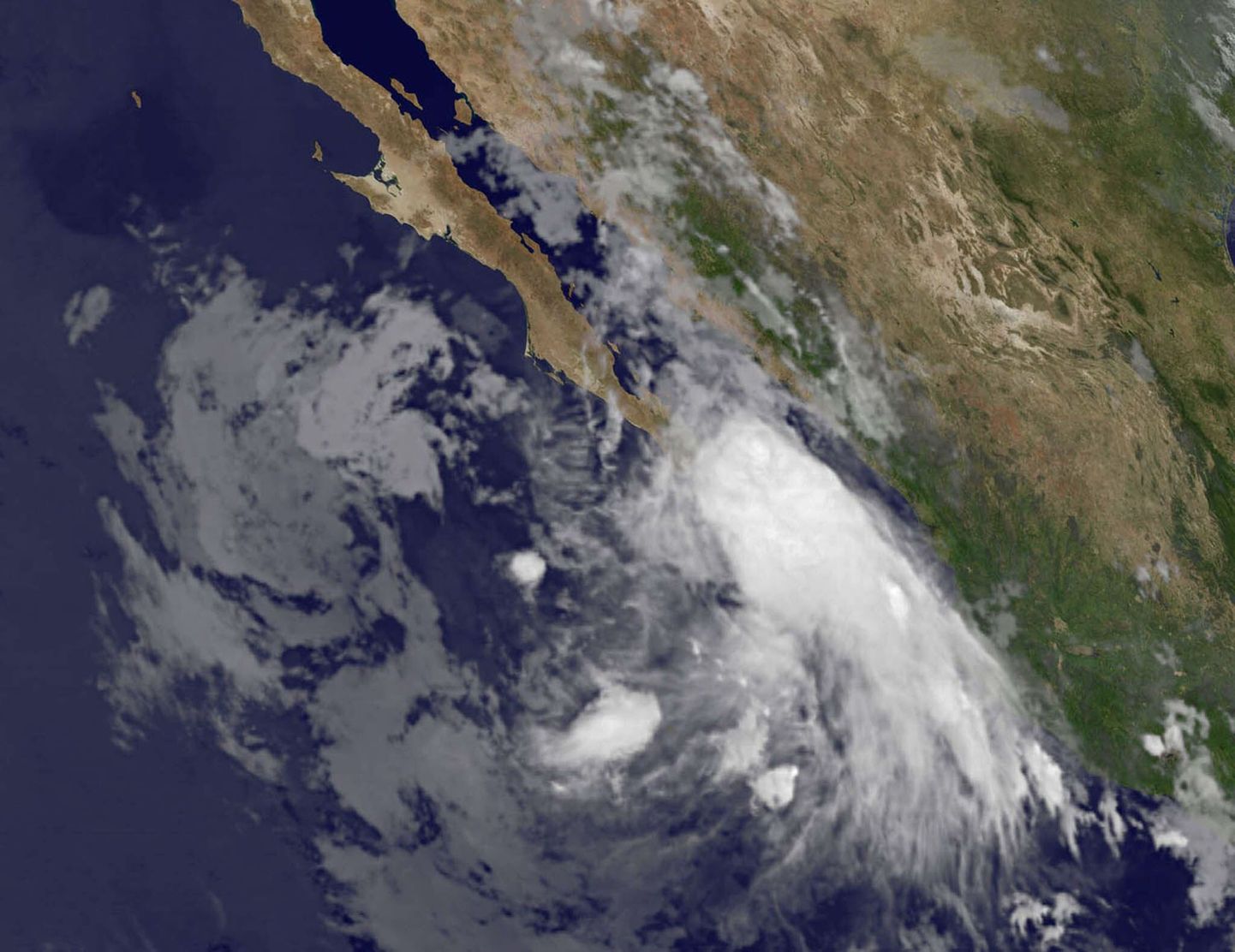 Orkaan Dora Mehhiko läänerannikul