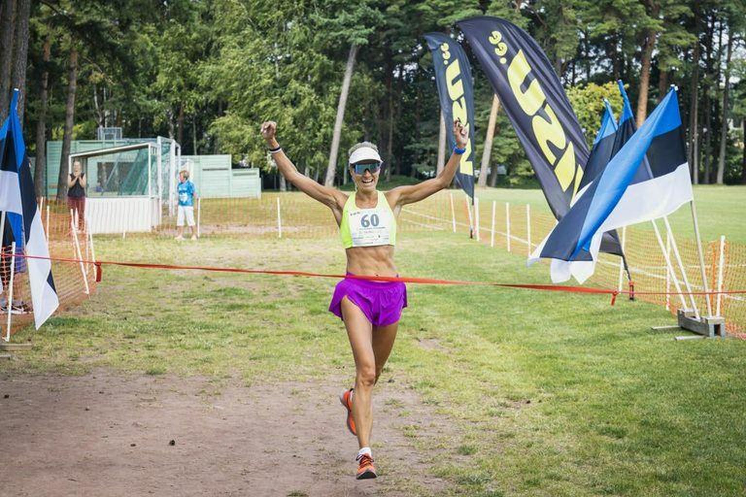 Anu Piiroja oli kiireim naine, kulutades 9,5 kilomeetri läbimiseks 35 minutit ja 29 sekundit. Foto on illustratiivne.