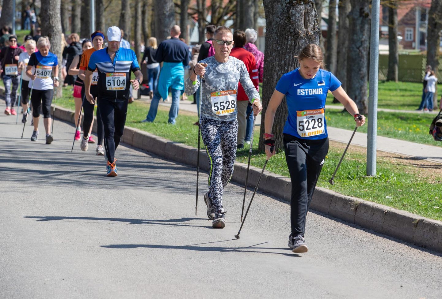 90. Viljandi järve jooks saab olema viimane jooks, kus kepikõndijad kanti eraldi protokolli.
