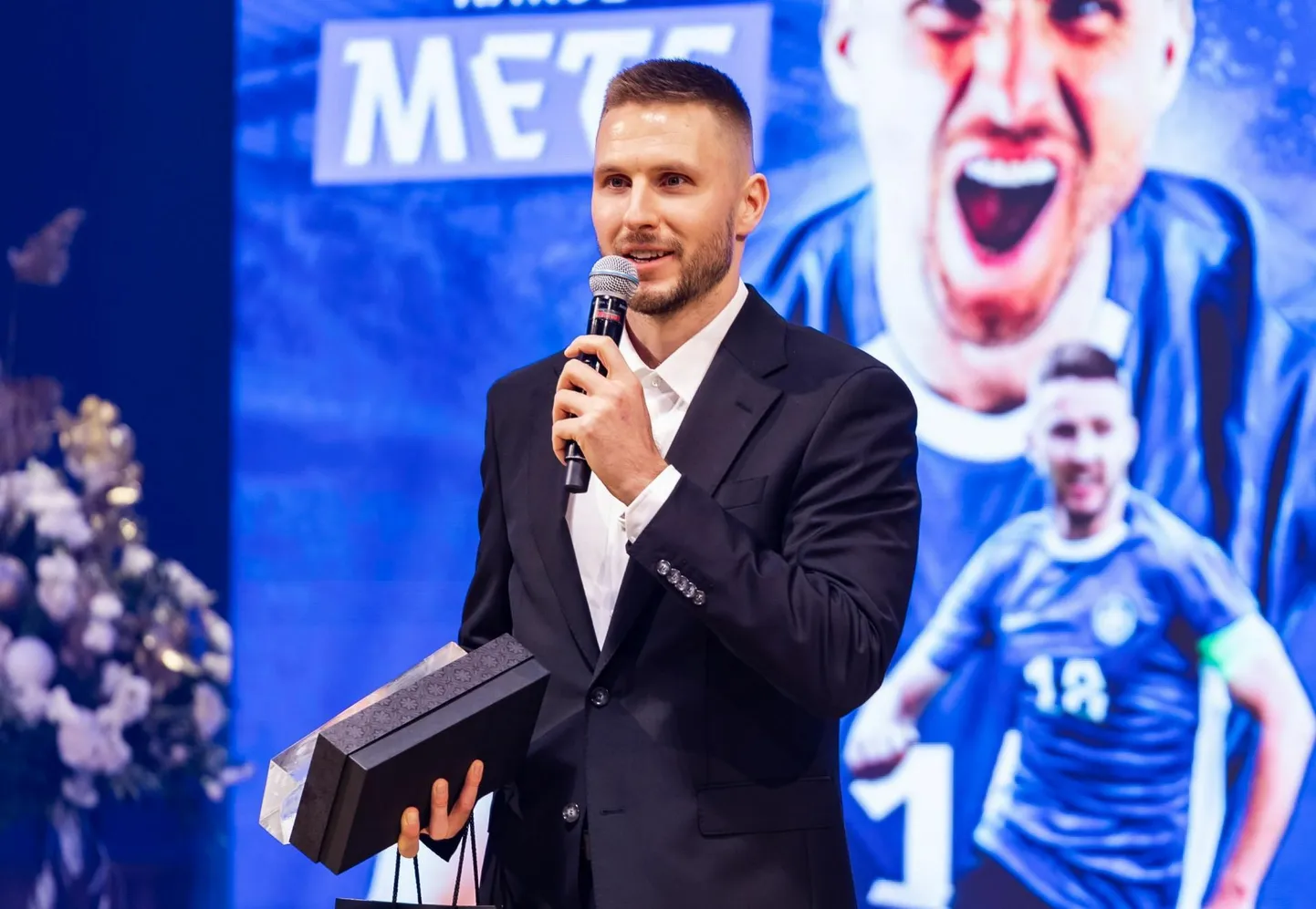 Karol Mets pälvis Eesti parima meesjalgpalluri auhinna teist aastat järjest.
