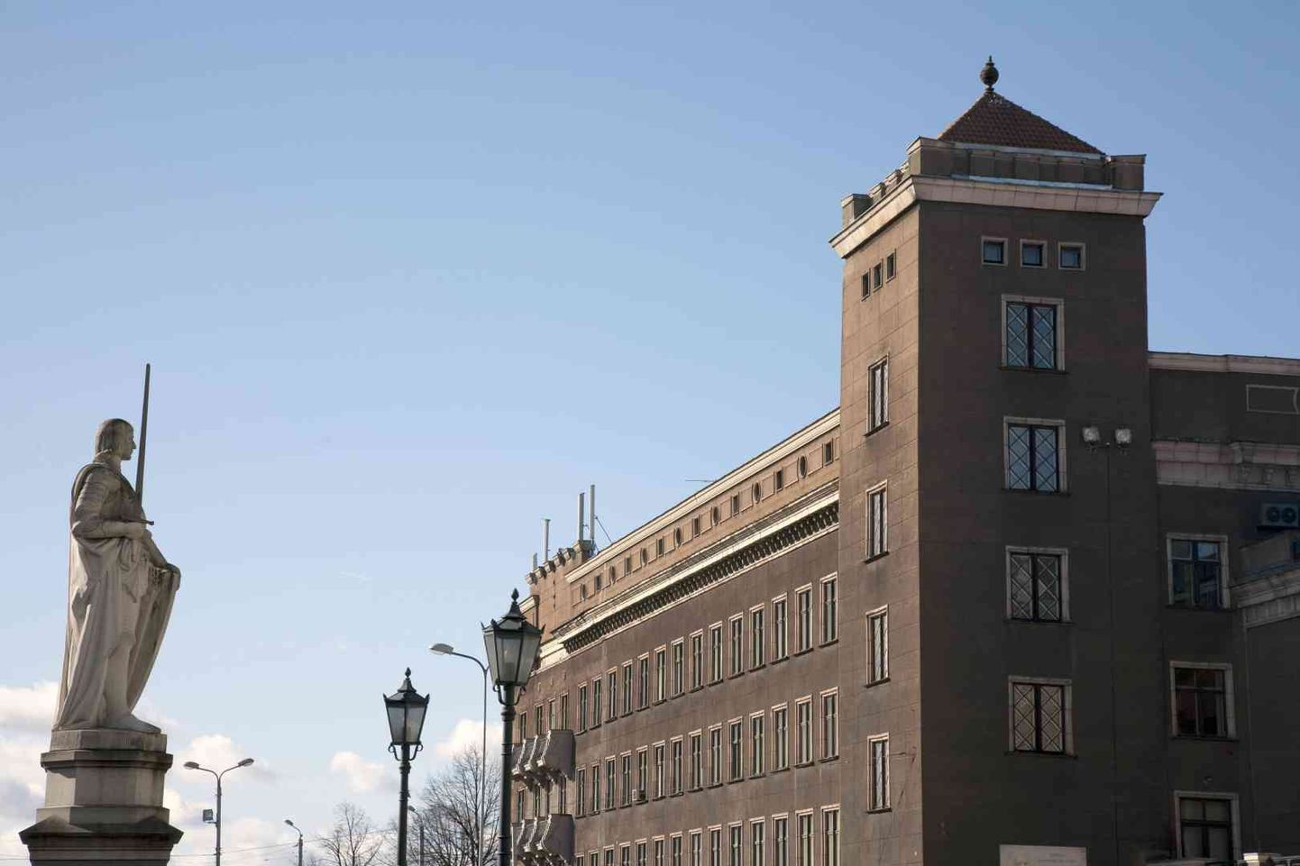 Здание Рижского технического университета на улице Калькю