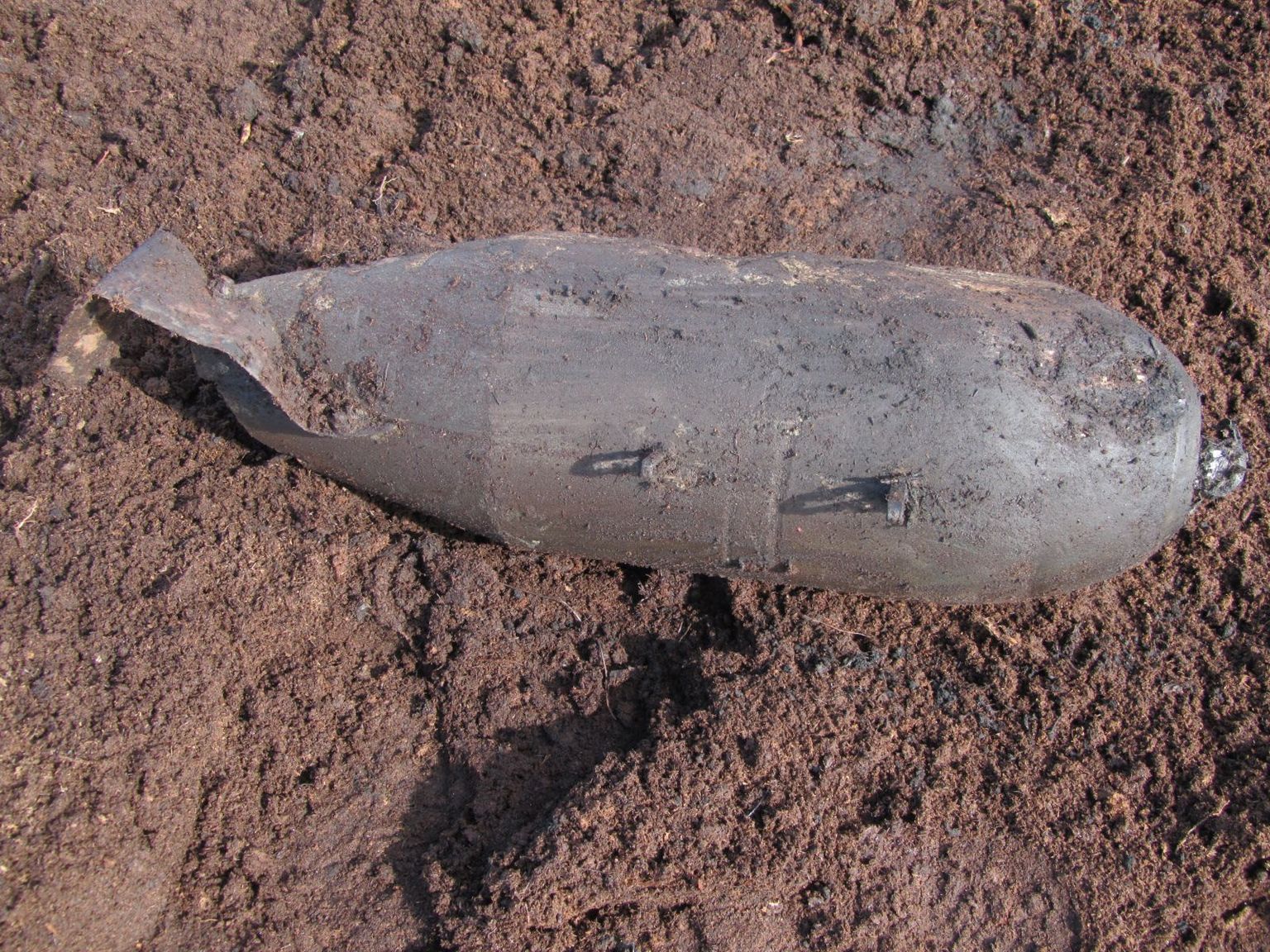 Nurme rabast leitud Vene päritolu lennukipomm.