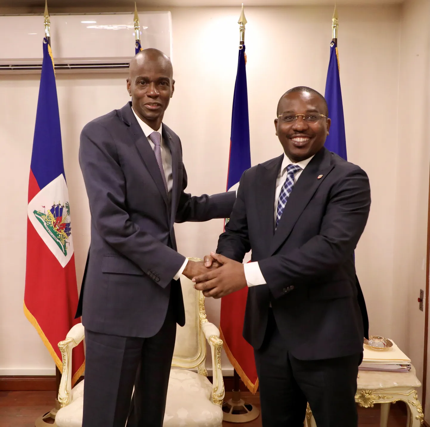 President Jovenel Moise ja peaminister Claude Joseph