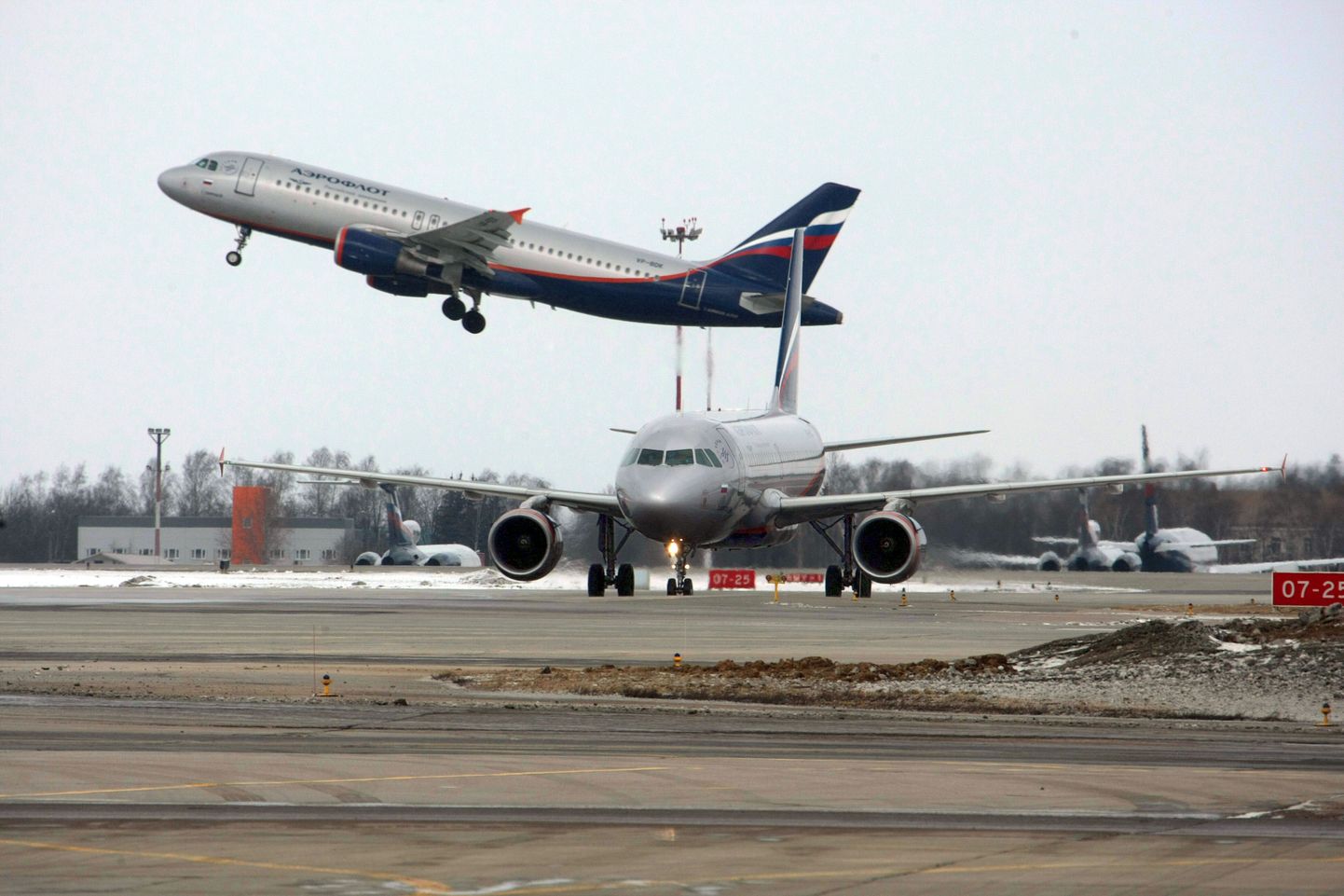 Aeroflotile kuuluv Airbus A320