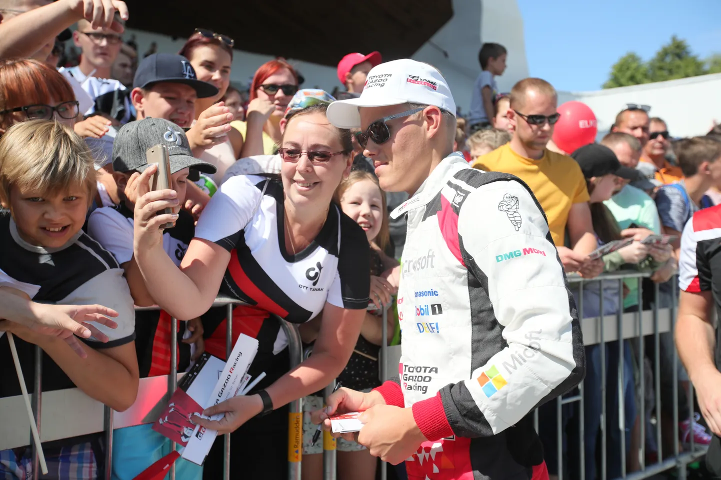 Ott Tänak rallipäeval