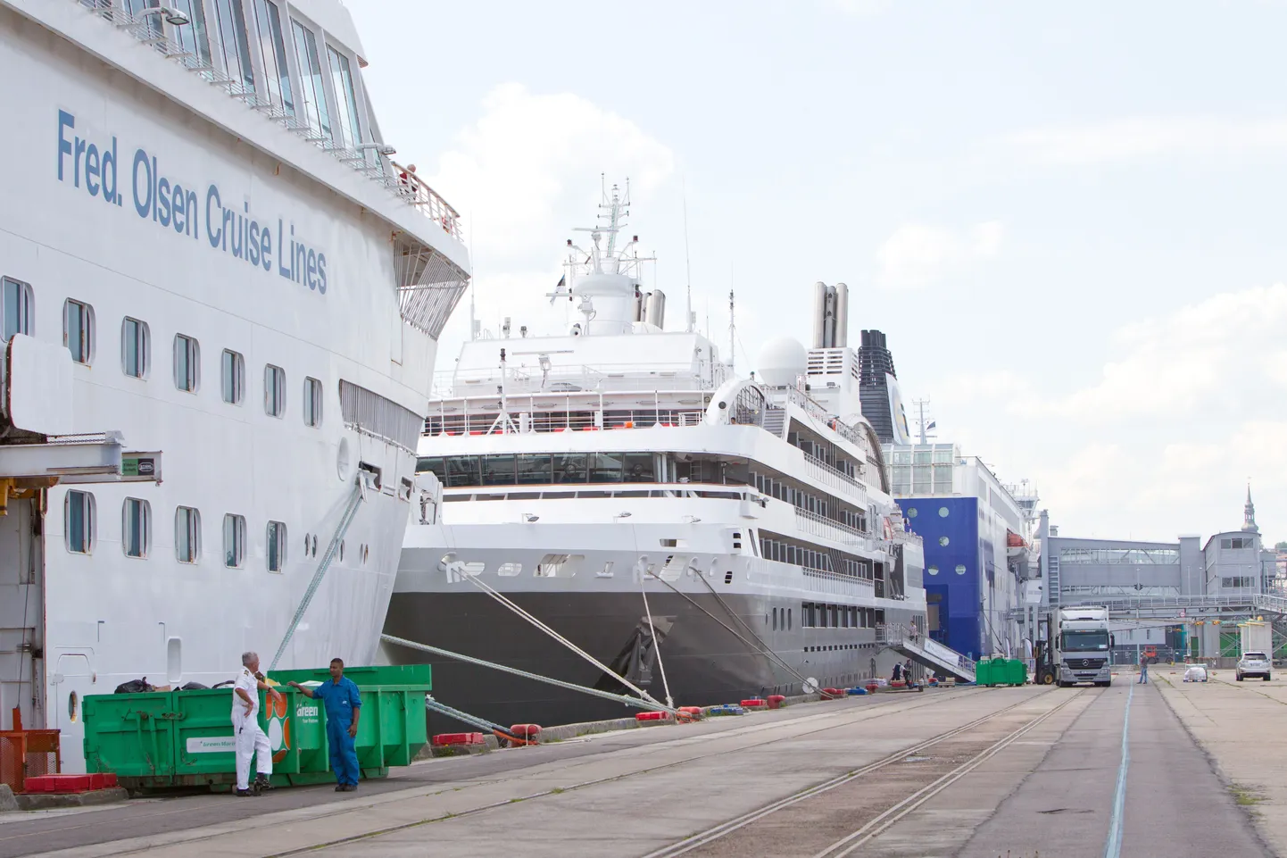 3. juunil saabus Tallinna kuus kruiisilaeva.