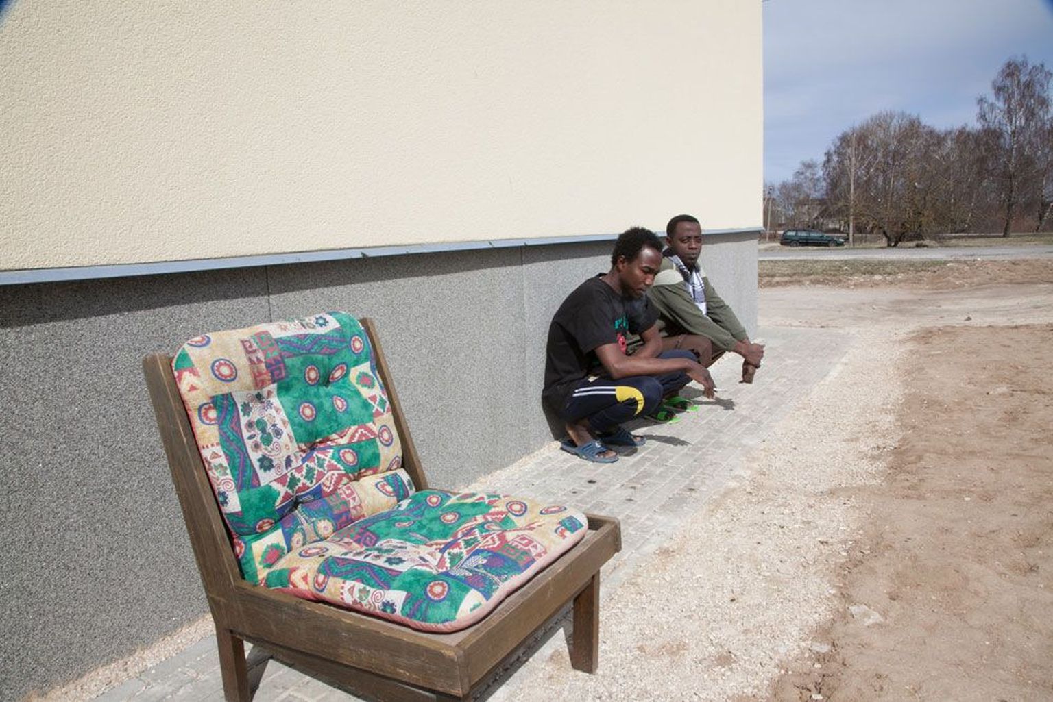 Sudaanist pärit Muhammad ja Mohamed tänavu kevadel varjupaigataotlejate keskuses.