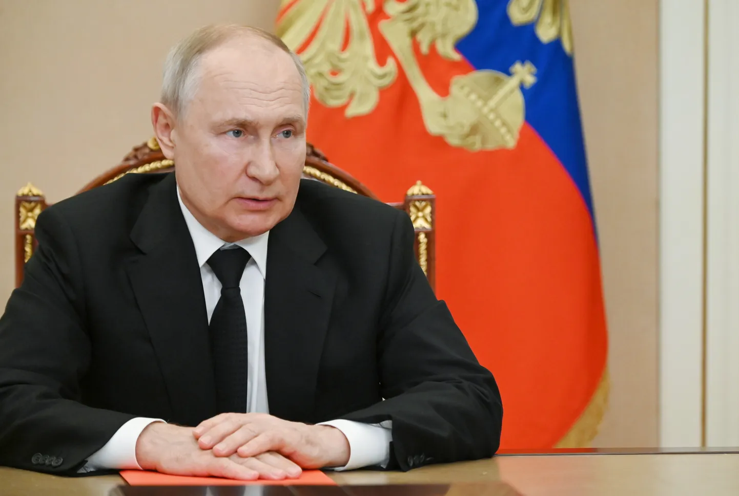 Krievijas autokrāts Vladimirs Putins.