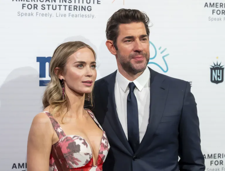 John Krasinski abikaasa Emily Bluntiga.