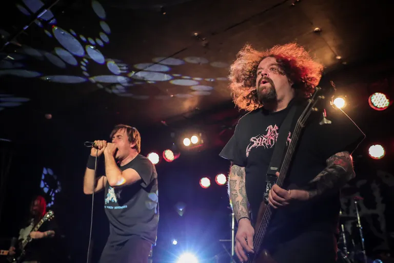 Napalm Death Tapperis esinemas.
